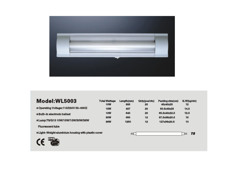 WL5003 Flourescent Lighting