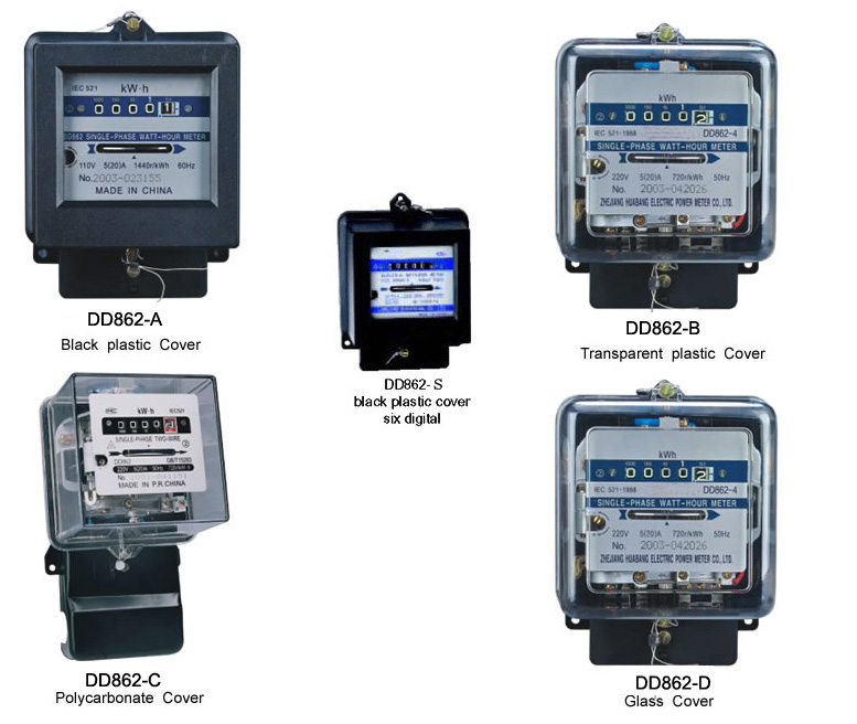 DD862 Single Phase Watt-Hour Meter