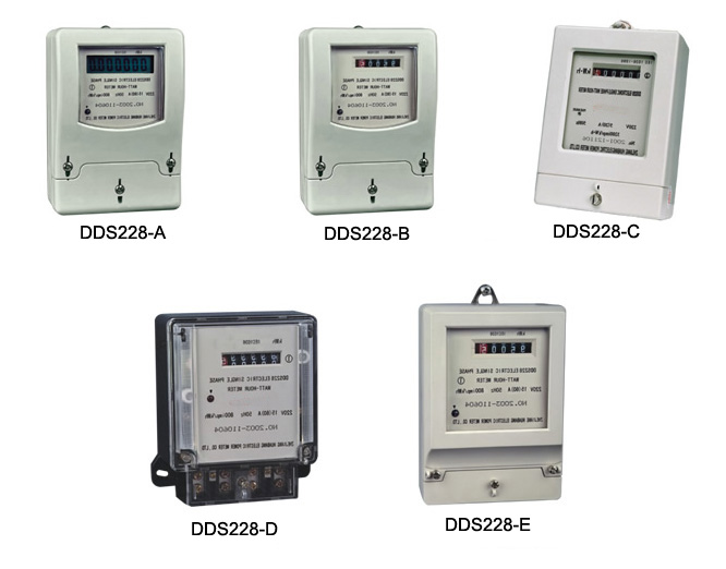 DDS228 Single-Phase Electronic Watt-Hour Meter