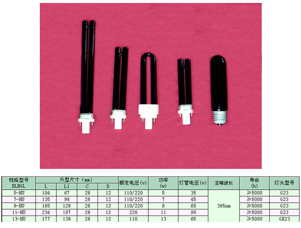 HU Ultra Voilet Tube