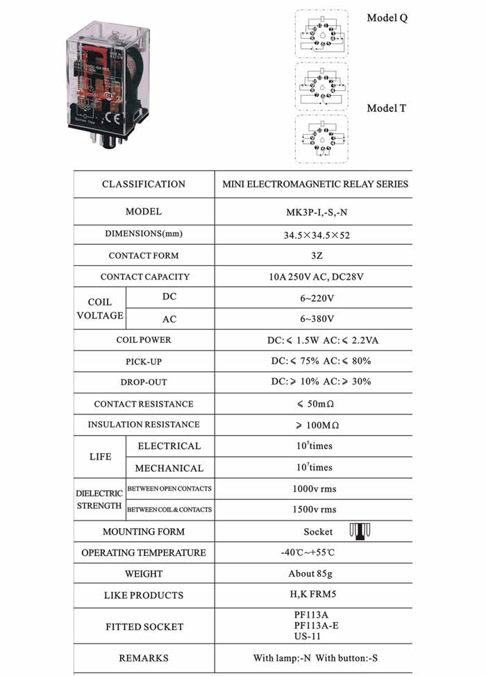 MK3P Relay