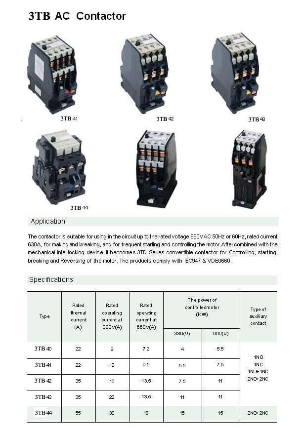 3TB AC Contactor