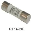 RT14 Series cylinder cap fuse