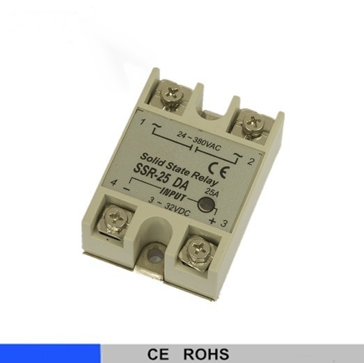 white shell similar as Fotek solid state relay SSR 10A DC-AC
