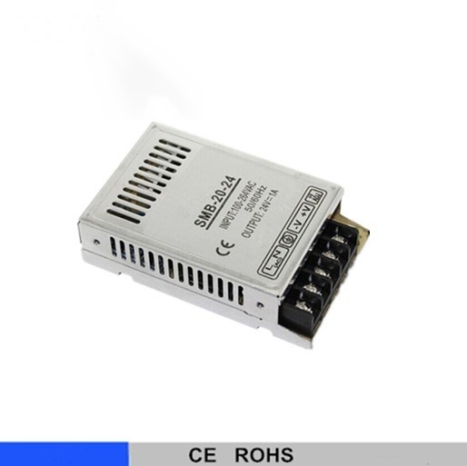 20W Ultra thin Single Output 5V 12V 24V DC Switching power supply for LED Strip light 90V-260V AC Input