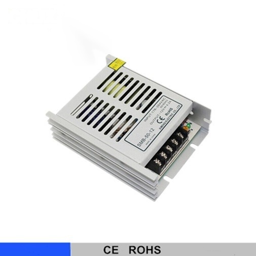 50W Ultra-Thin Single Output Switching Power Supply 12v 24v 5v