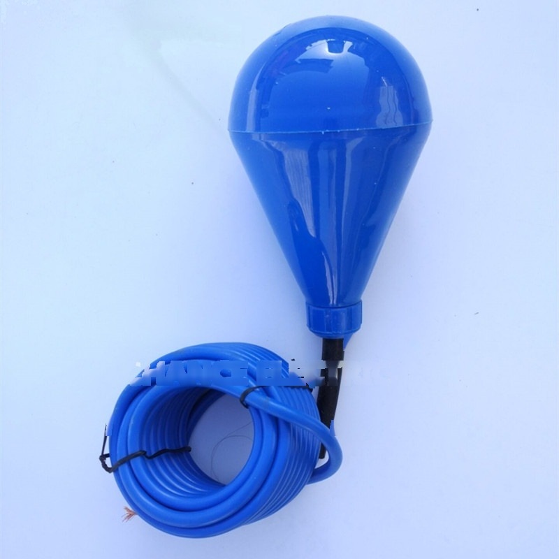 Electrical M15-5 Ball Float Liquid Level Controller mercury switch with 5m 10m Cable