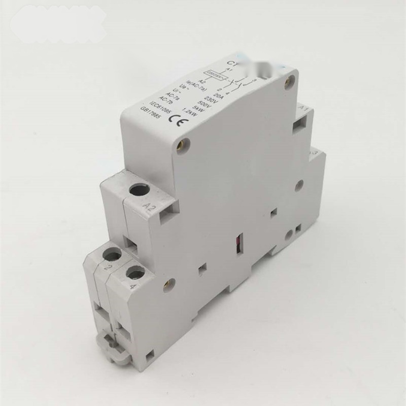 1P 2P 16A CT1-25 20A 25A 230v 50/ 60HZ Din rail Household AC Contactor
