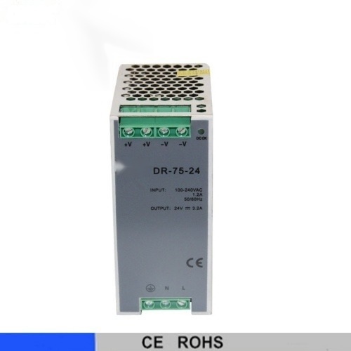 75W Single group rail type Switching power supply